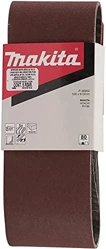 Makita Šlifavimo juosta 100x610 K80(5Vnt.) 9403 9404 P-36902