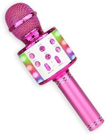 MANTA Mikrofonas su głośnikiem Bluetooth MIC21-PKL rožinė