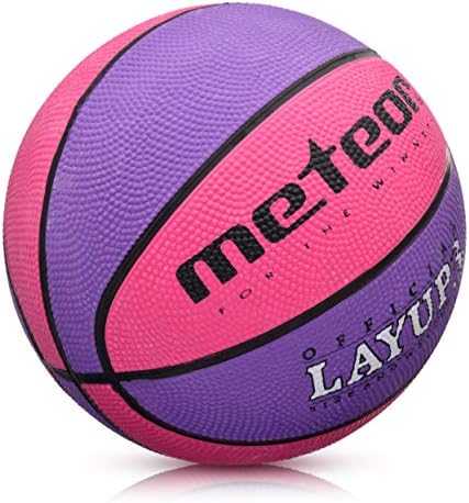 Krepšinio Kamuolys METEOR Layup #4, Rožinis