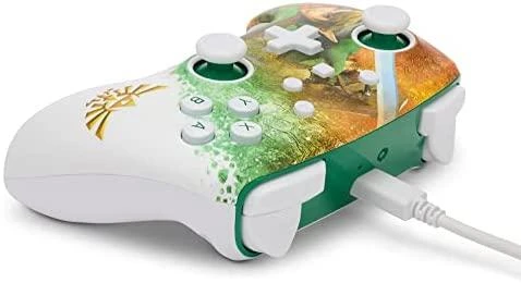 Power A „PowerA SWITCH“ belaidis planšetinis kompiuteris su patobulinta „Zelda Link“ akvarele