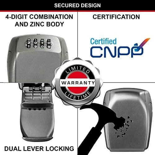 Master Lock Dėžutė raktams MasterLock su kodiniu užraktu, pakabinama, grūdintas plienas