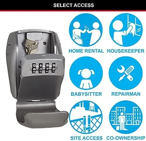 Master Lock Dėžutė raktams MasterLock su kodiniu užraktu, pakabinama, grūdintas plienas