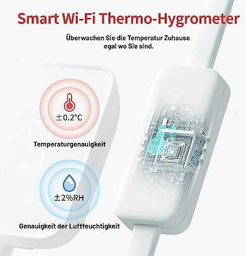Matter Smart nuotolinio valdymo pultas SwitchBot Hub 2 WiFi HomeKit BLE IR