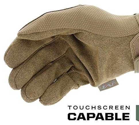 Mechanix Wear Pirštinės Mechanix The Original® Coyote L dydis. Velcro, dirbtinė oda, TrekDry®