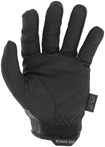 Mechanix Wear Pirštinės Mechanix Specialty 0.5 visos juodos M. 0,5mm storio delnas. Velcro, dirbtinė oda, TrekDry®, Lycra