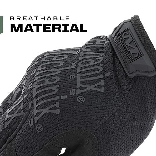 Mechanix Wear Pirštinės Mechanix The Original® Covert 55 juodos L dydis. Velcro, dirbtinė oda, TrekDry®