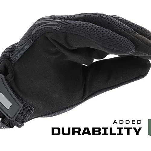 Mechanix Wear Pirštinės Mechanix The Original® Covert 55 juodos L dydis. Velcro, dirbtinė oda, TrekDry®