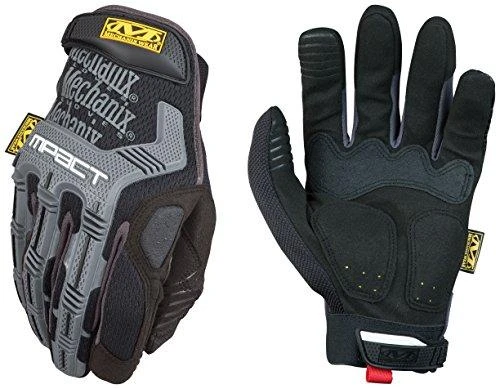 Mechanix Wear Pirštinės Mechanix M-Pact® 58 juodos L dydis. Velcro, TrekDry®, dirbtinė oda, delno, krumplių, Armortex®, pirštų apsauga, D30® apsauga nuo vibracijos