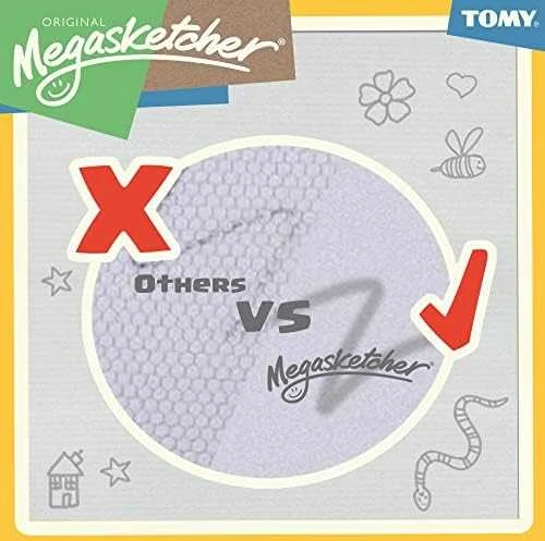 Tomy Tomy Nr aprašymas Megasketcher Classic piešimo lenta universalus