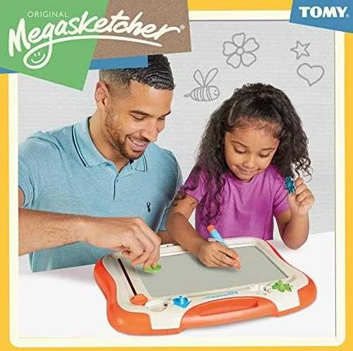 Tomy Tomy Nr aprašymas Megasketcher Classic piešimo lenta universalus