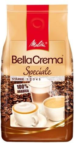 MELITTA BellaCrema Speciale 1kg. Kavos pupelės