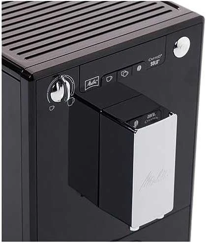 MELITTA automatinis kavos aparatas E950-101 solo, juoda-sidabro spalva