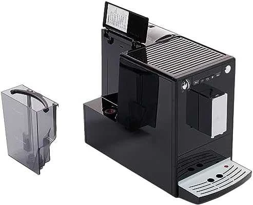 MELITTA automatinis kavos aparatas E950-101 solo, juoda-sidabro spalva