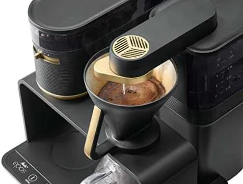 Melitta - EPOS Juodas-Gold - Filtruotas kavos aparatas su integruotu malūnėliu