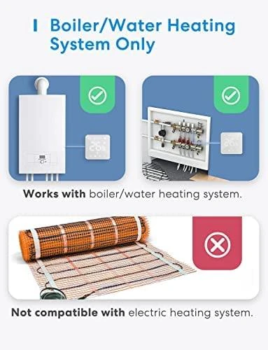 Meross MTS200 Wi-Fi termostatas veikia su Apple Homekit, SmartThings