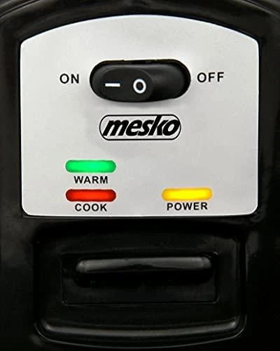 Ryžių virimo aparatas Mesko MS 6411, Juodos/Pilkos spalvos