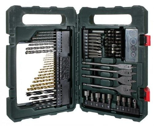 Grąžtas Gręžimo ir sukimo priedų rinkinys Promotion 86 vnt, Metabo