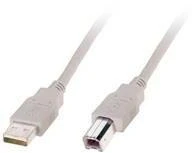 LogiLink USB-B 5.0m pilka