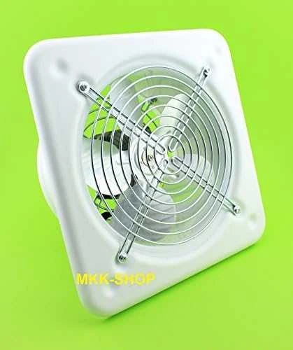 AWENTA ašinis ventiliatorius fi 200 26,5W IP44 baltas (WO200)