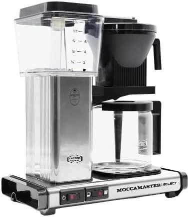 Kavos aparatas Lašelinis Moccamaster Moccamaster KBG 741 Select Polished Silver
