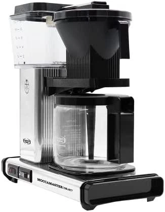 Kavos aparatas Lašelinis Moccamaster Moccamaster KBG 741 Select Polished Silver