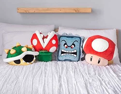 Mattel Tomy Pliušinis Super Mario Piranha Plant žaislas 33 cm