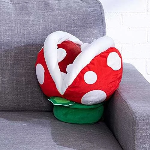 Mattel Tomy Pliušinis Super Mario Piranha Plant žaislas 33 cm