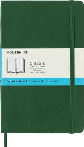 Moleskine Notes 19x25 linijos myrtle žalia