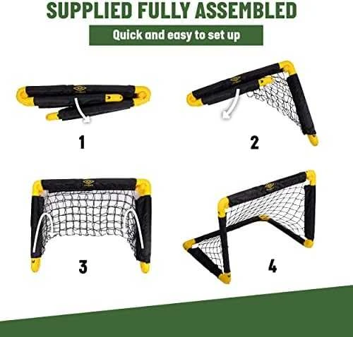 MINI FUTBOLO VARTAI SU TINKLU 55x44x44CM UMBRO 268767