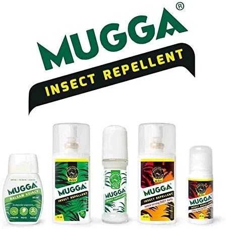 Preparat „Mugga“ rutulinis valiklis su 50 % apsauga nuo vabzdžių, 50 ml