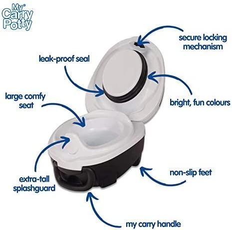 My Carry Potty Mokomasis nešiojamas naktipuodis, Karvutė