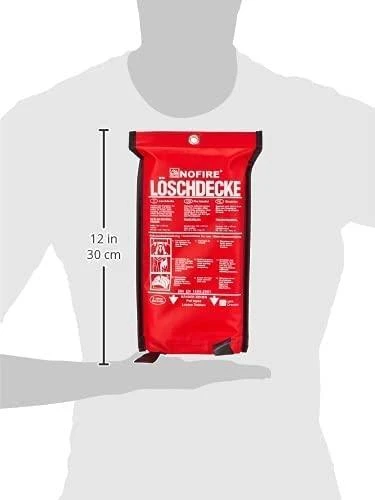 No Fire NOFIRE Löschdecke NO 120x120 POLY 1C im Polybag