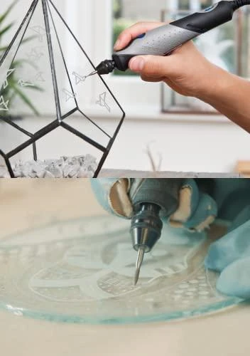 Dremel Bosch 682 8 dalių komplektas Glass etching