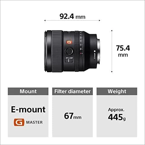 Objektyvas Sony SEL24F14GM MILC Standartiniai objektyvai Juoda
