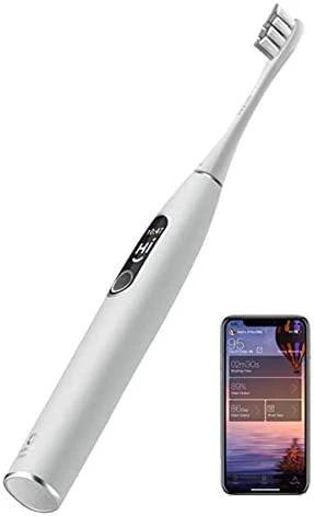 Elektrinis dantų šepetėlis Oclean X Pro Elite, pilkas