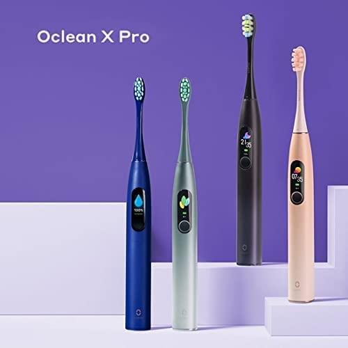 Elektrinis dantų šepetėlis Oclean X Pro, žalias (Mist Green)