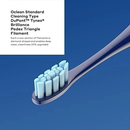 Elektrinis dantų šepetėlis Oclean X Pro, mėlynas (Navy Blue)