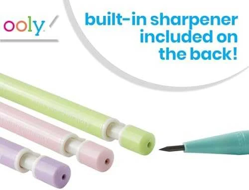 Ooly Pencils Mechaniniai pastelinių rėmelių rinkinys 6 vnt