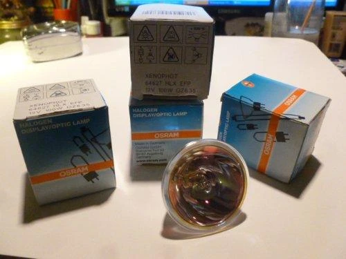 Osram halogeninė HLX lempa GZ6.35 su atšvaitu 100W 12V
