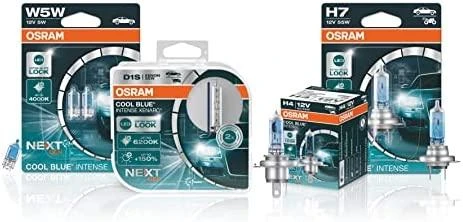 Osram lemputės, H7, COOL Mėlynas Intense,NextGen, 5000K, 55W 64210CBN
