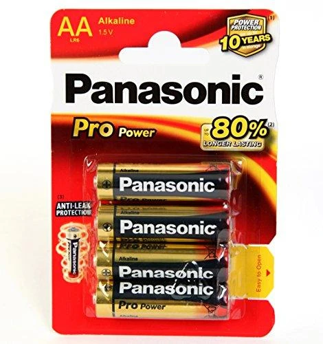 Elementai Panasonic PRO (AA) 4 vnt. (Nekraunama)