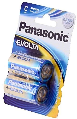 PANASONIC EVOLTA LR14/2BP Elementas