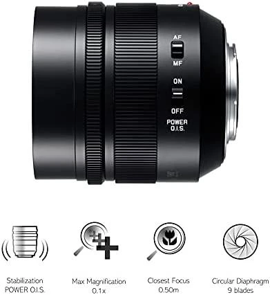 Objektyvas Panasonic LEICA DG NOCTICRON 42.5mm / F1.2 ASPH. / POWER O.I.S. (H-NS043)