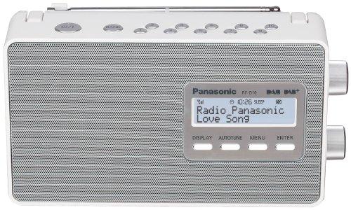 Panasonic RF-D10EG nešiojamas DAB radijas 2 vatai sidabrinis