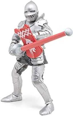 Statulėlė Papo Knight raudona su ietimi