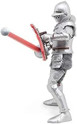 Statulėlė Papo Knight raudona su ietimi