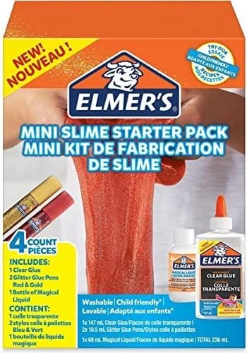 Parker Elmers Rinkinys kleju do slime'a raudona i auksinė