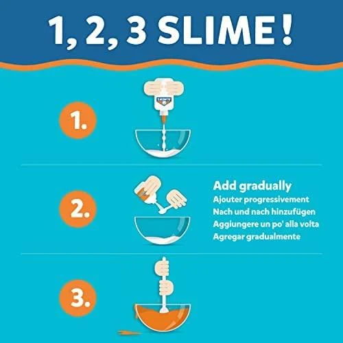 Parker Elmers Rinkinys kleju do slime'a raudona i auksinė