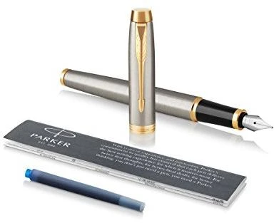 Plunksnakotis Parker IM Brushed Metal GT Fine