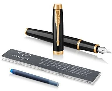 Plunksnakotis Parker IM Juodas Lacquer GT Fine